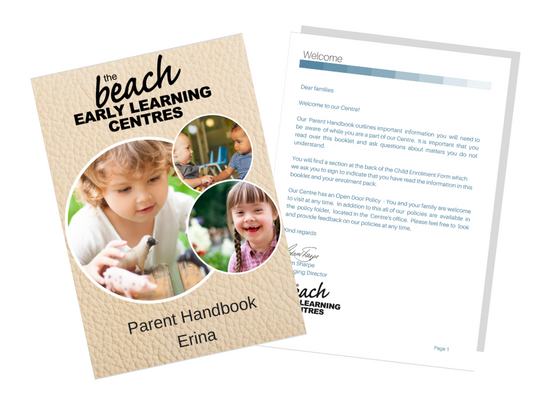 The Beach Early Learning Centre Erina Handbook