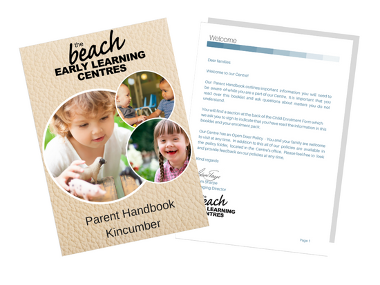 The Beach Early Learning Centre  Parent Handbook Kincumber